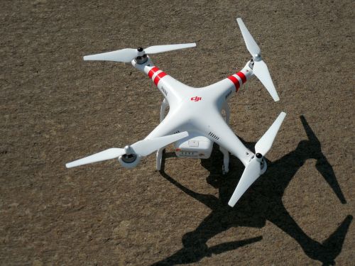 quadrocopter drone model