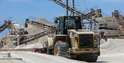 quarry machinery bulldozer
