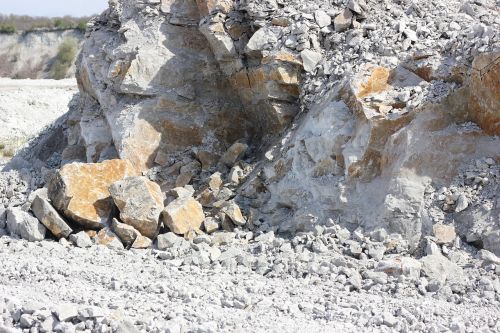 quarry scree stone demolition