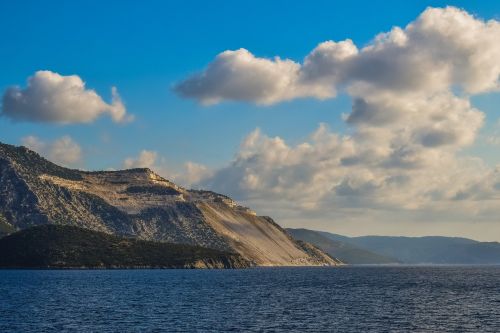 quarry sky clouds