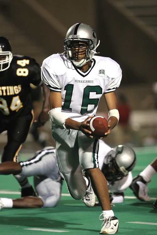 quarterback running back football