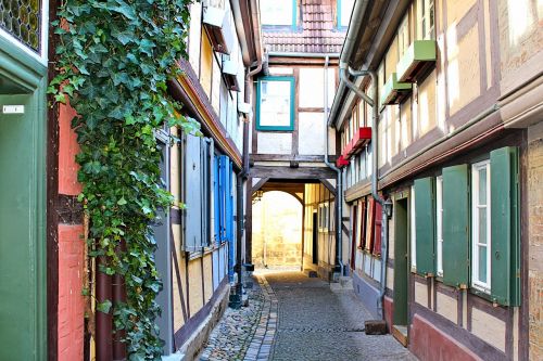 quedlinburg alley truss