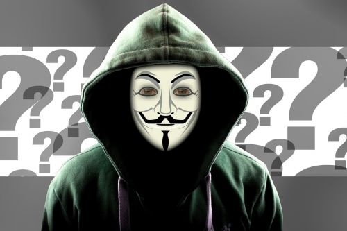 question mark hacker attack
