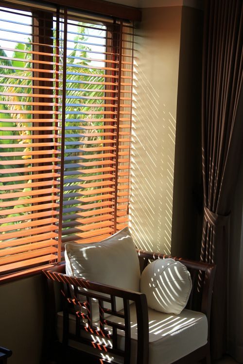 quiet corner chair sun rays