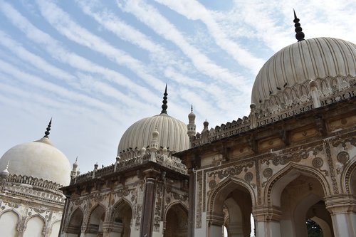 qutb shahi tombs  hyderabad  india