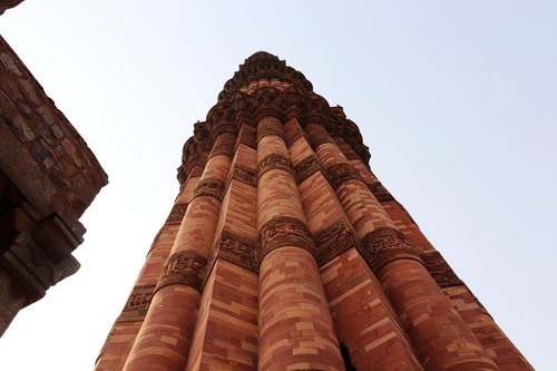 qutbminar  qutab  islamic monument