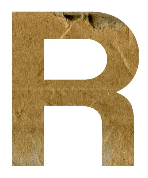 r alphabet letter