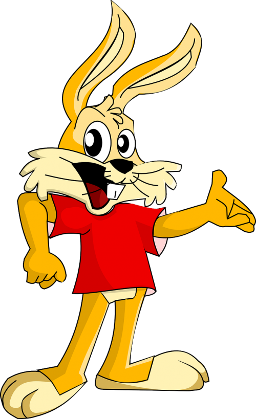 rabbit cartoon hare