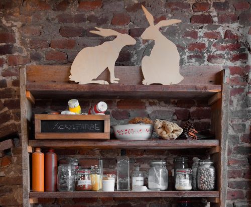 rabbit shelf workshop