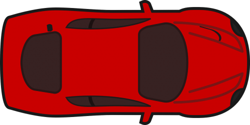 racing car ferrari red