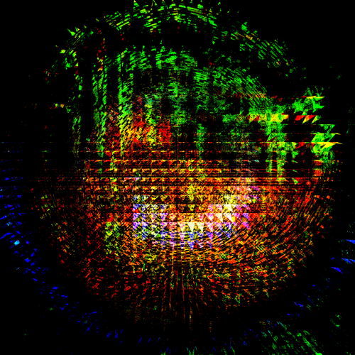 radar kaleidoscope pattern