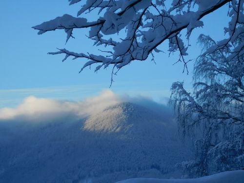 radhošť winter mountains