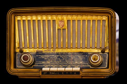 radio old tube radio