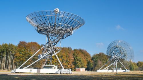 radio telescope space