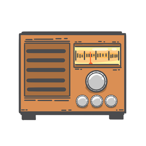 radio  retro  vintage