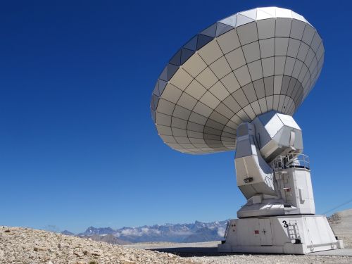 radio telescope astronomy bure peak