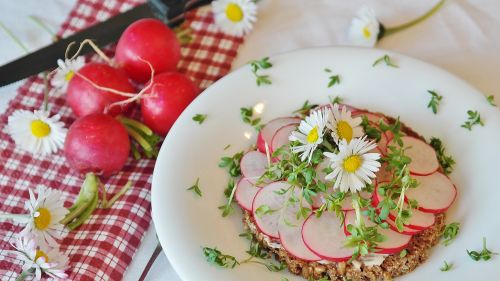 radishes bread bread and butter