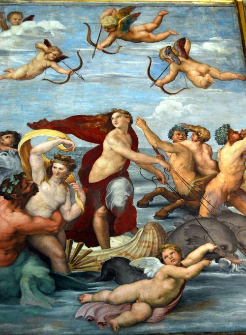 raffaello sanzio fresco the triumph of galatea