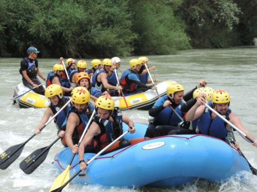 rafting river nature