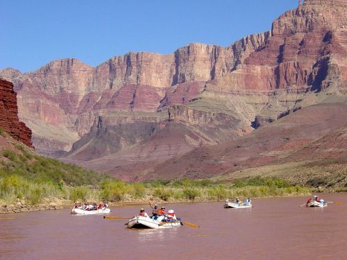 rafting colorado river white water
