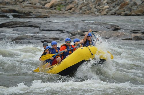 rafting whitewater river
