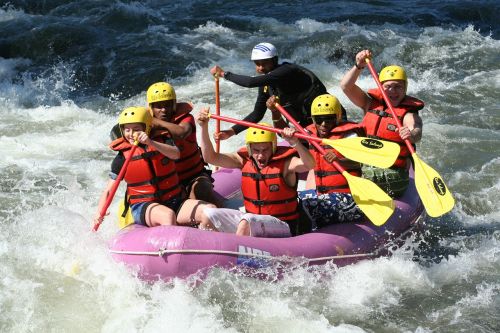 rafting whitewater challenge