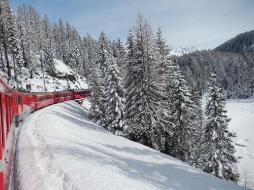 rähtische railway graubünden narrow gauge