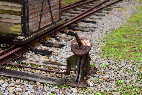 rail  tracks  derailleur