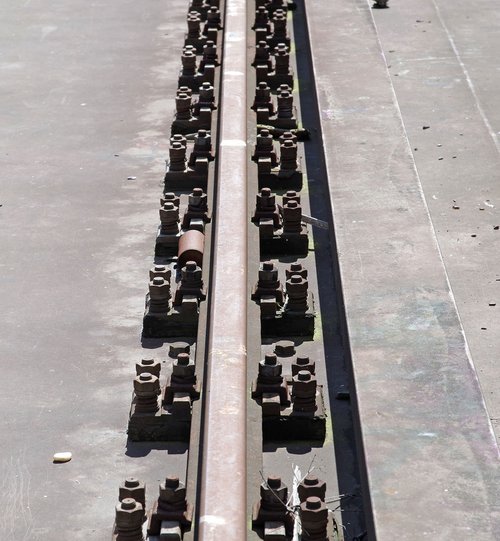 rail track  transport system  rust