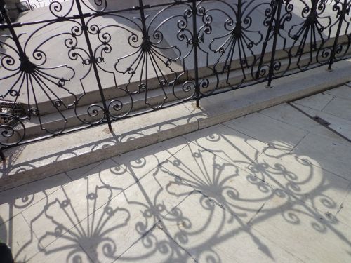 railing texture iron