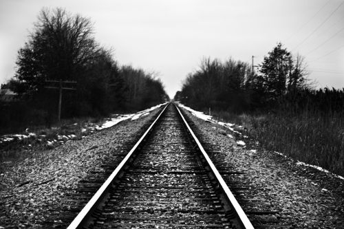 railroad tracks railway