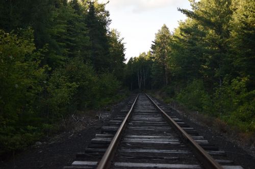 railroad train tracks tracks