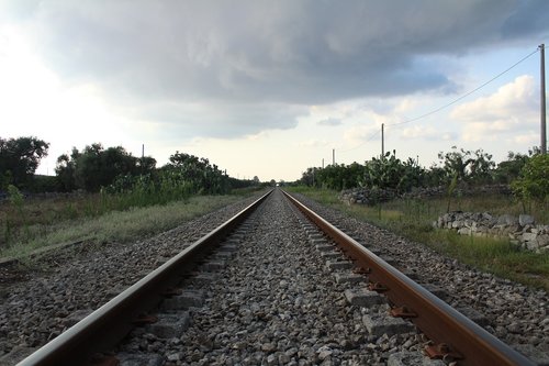 railroad  train  rail