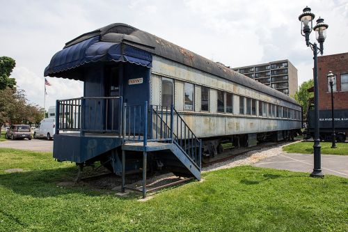 railroad observation car old