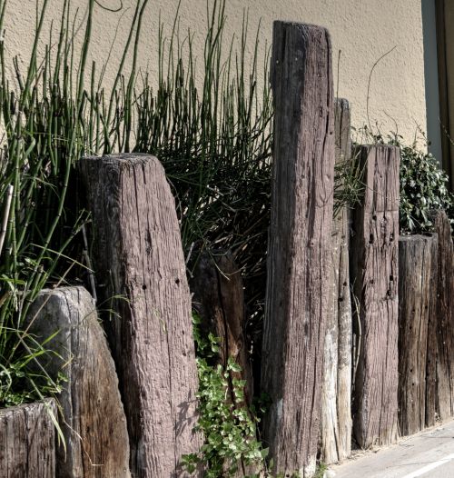 Railroad Tile Fence