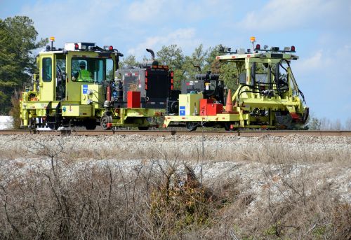 railroad workers tracks repair