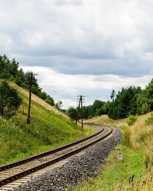 rails  railway  railroad