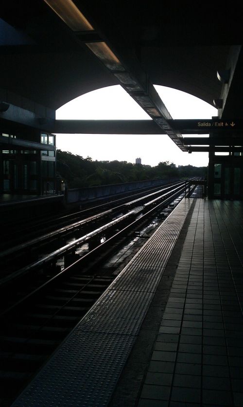 railway station platform