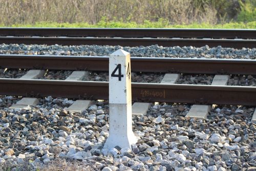 railway sign pillar