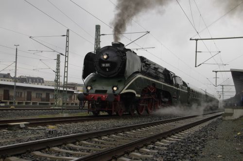 railway steam train special train