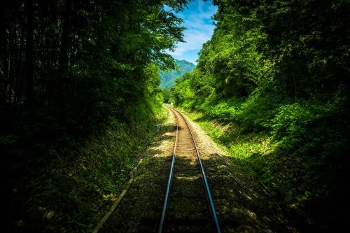 railway track green