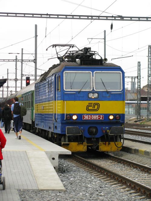 railway electric locomotive passenger train