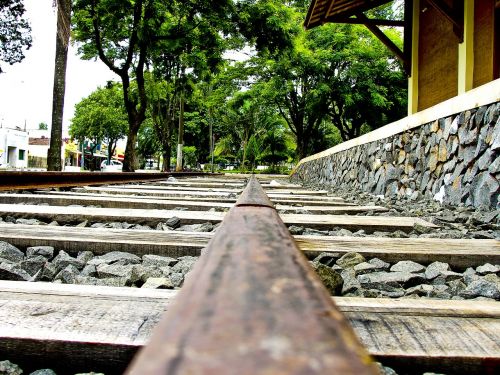 railway rail road tracks
