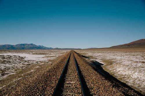 railway tracks trail