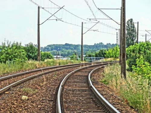 railway tracks line