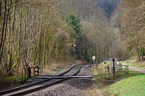 railway line romantic south eifel