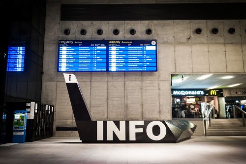 railway station information katowice