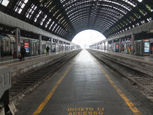 railway station milan train