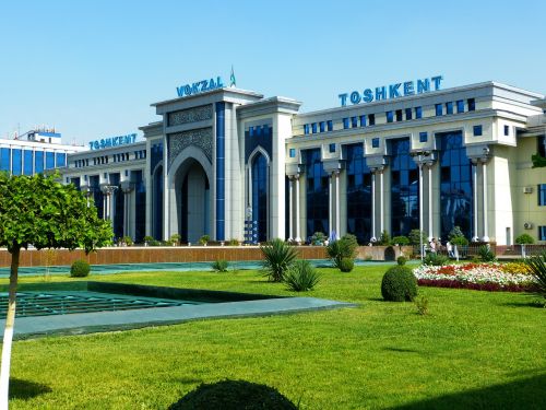 railway station tashkent uzbekistan
