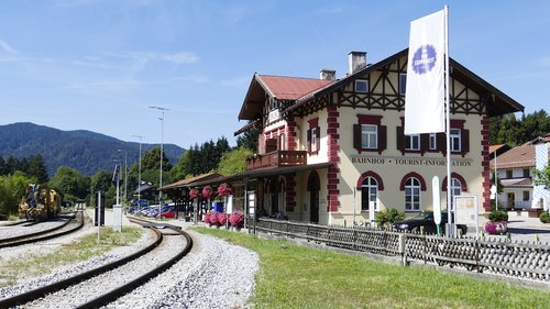 railway station  railway  train